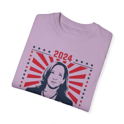 Kamala Harris 2024 Shirt 'Let's Finish the Job' Unisex T-Shirt | TeeEyes.com - TeeEyes