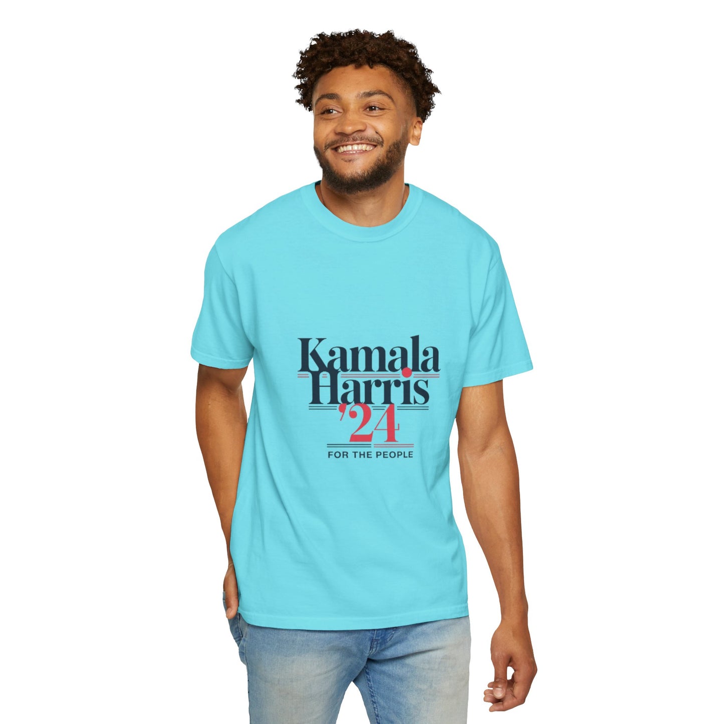 Kamala Harris 2024 T-Shirt 'For The People' Unisex T-Shirt – Madam President Design | TeeEyes - TeeEyes