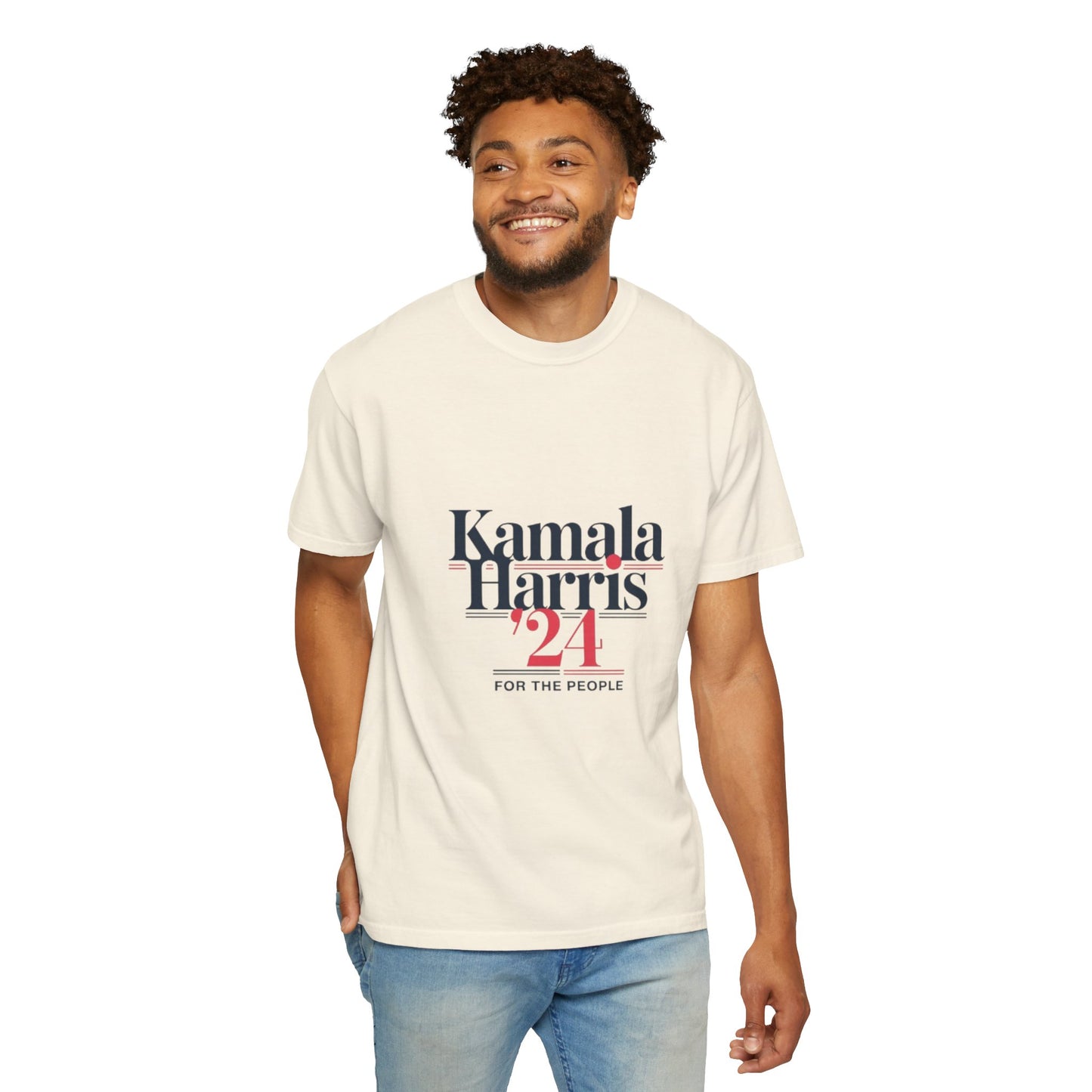 Kamala Harris 2024 T-Shirt 'For The People' Unisex T-Shirt – Madam President Design | TeeEyes - TeeEyes