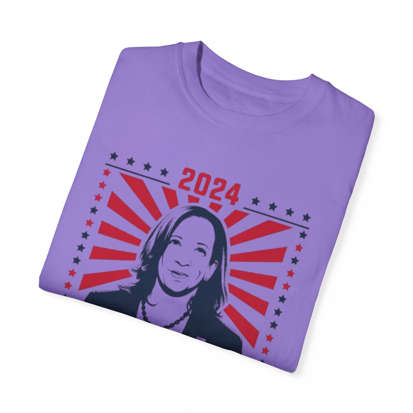 Kamala Harris 2024 Shirt 'Let's Finish the Job' Unisex T-Shirt | TeeEyes.com - TeeEyes