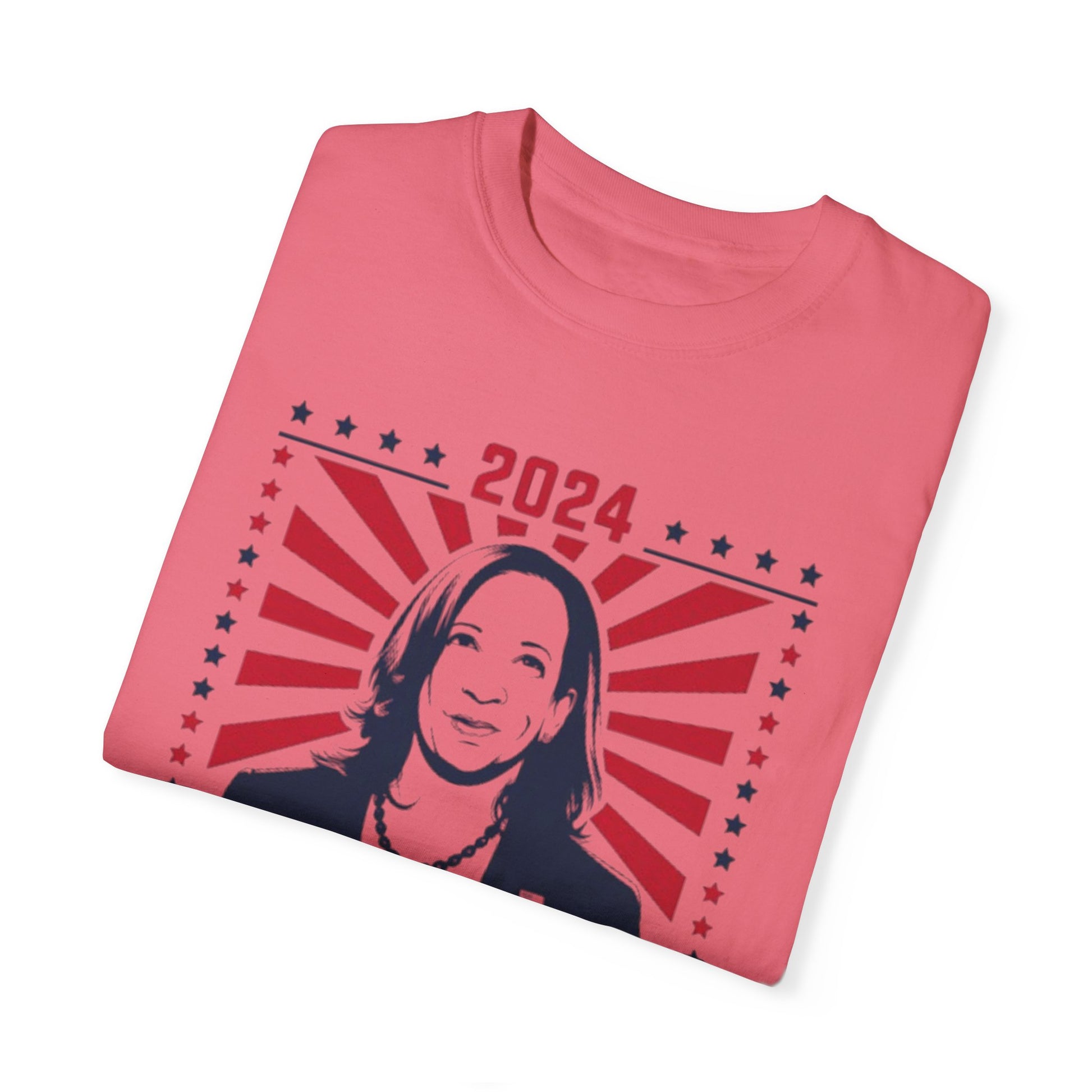 Kamala Harris 2024 Shirt 'Let's Finish the Job' Unisex T-Shirt | TeeEyes.com - TeeEyes