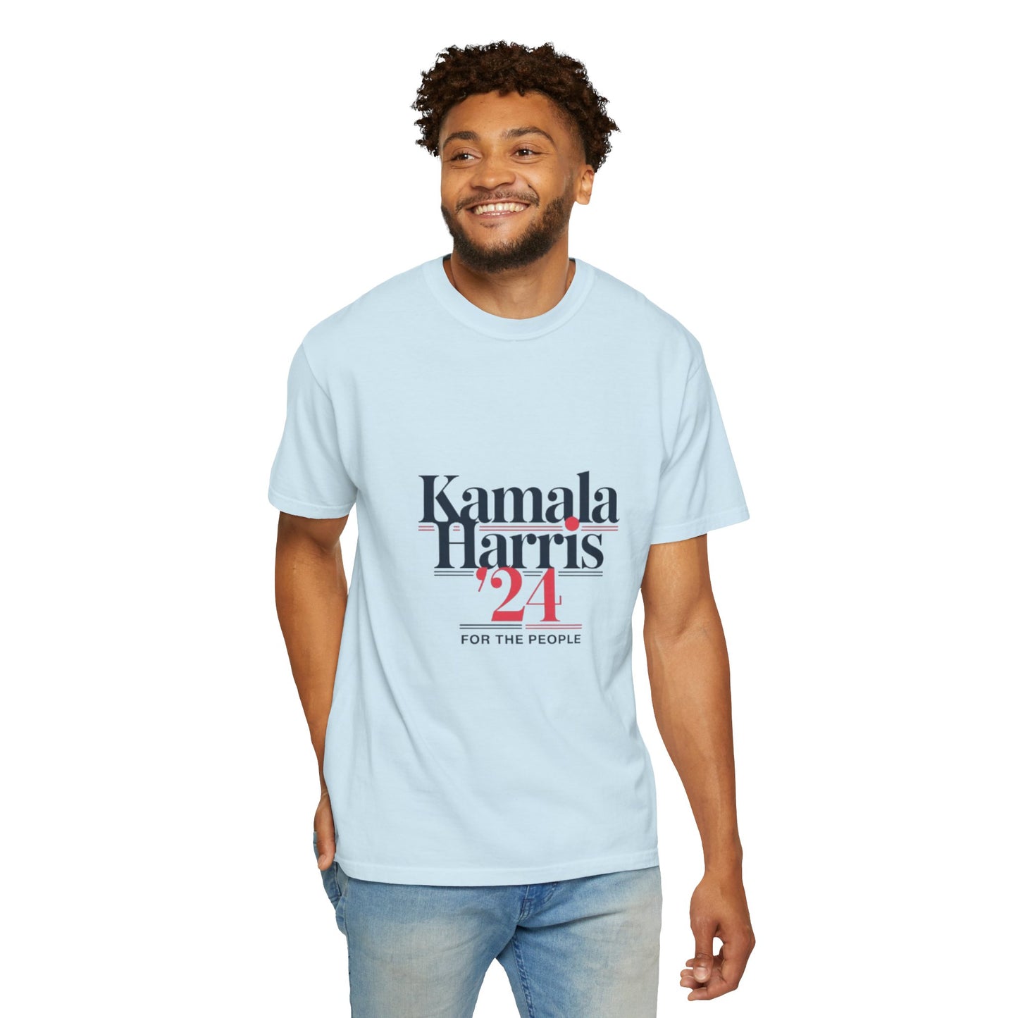 Kamala Harris 2024 T-Shirt 'For The People' Unisex T-Shirt – Madam President Design | TeeEyes - TeeEyes