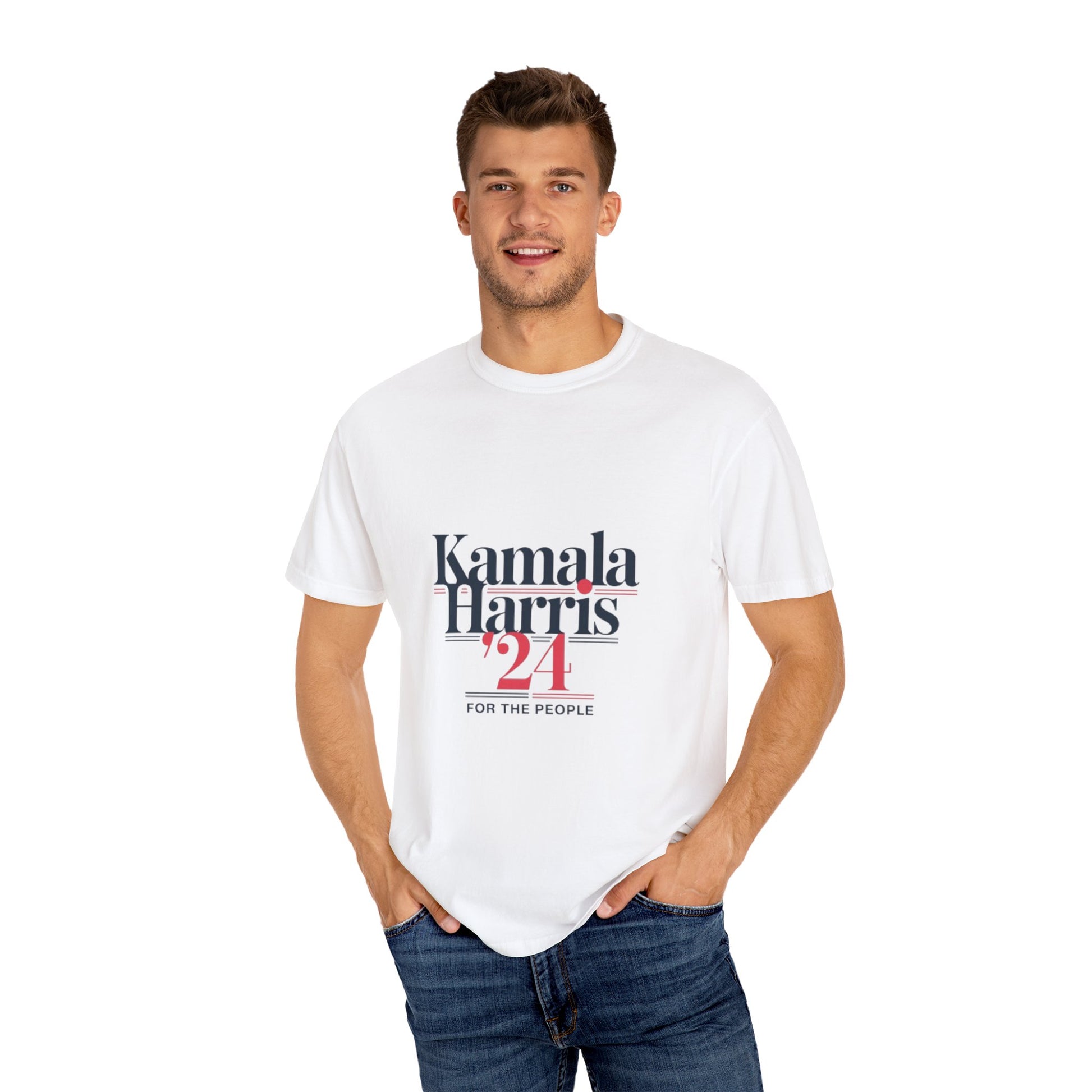 Kamala Harris 2024 T-Shirt 'For The People' Unisex T-Shirt – Madam President Design | TeeEyes - TeeEyes