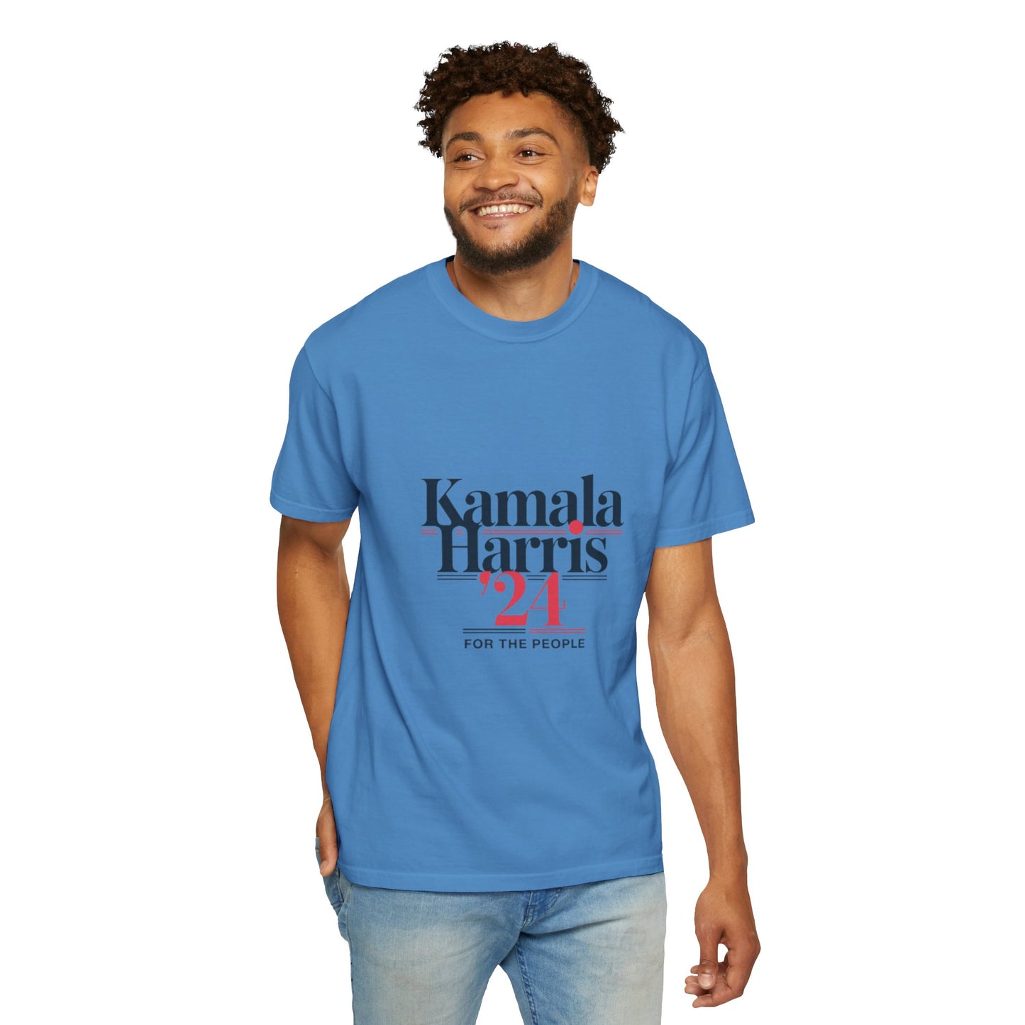 Kamala Harris 2024 T-Shirt 'For The People' Unisex T-Shirt – Madam President Design | TeeEyes - TeeEyes