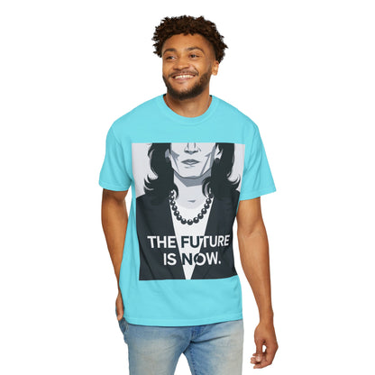 kamala harris t shirt 2024 | Unisex Garment-Dyed T-shirt | TeeEyes.com - TeeEyes