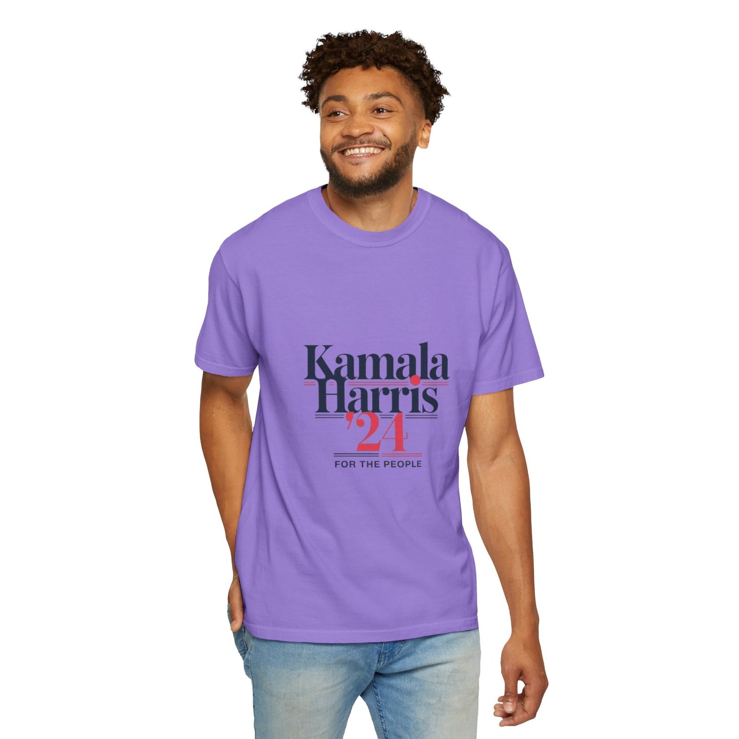 Kamala Harris 2024 T-Shirt 'For The People' Unisex T-Shirt – Madam President Design | TeeEyes - TeeEyes