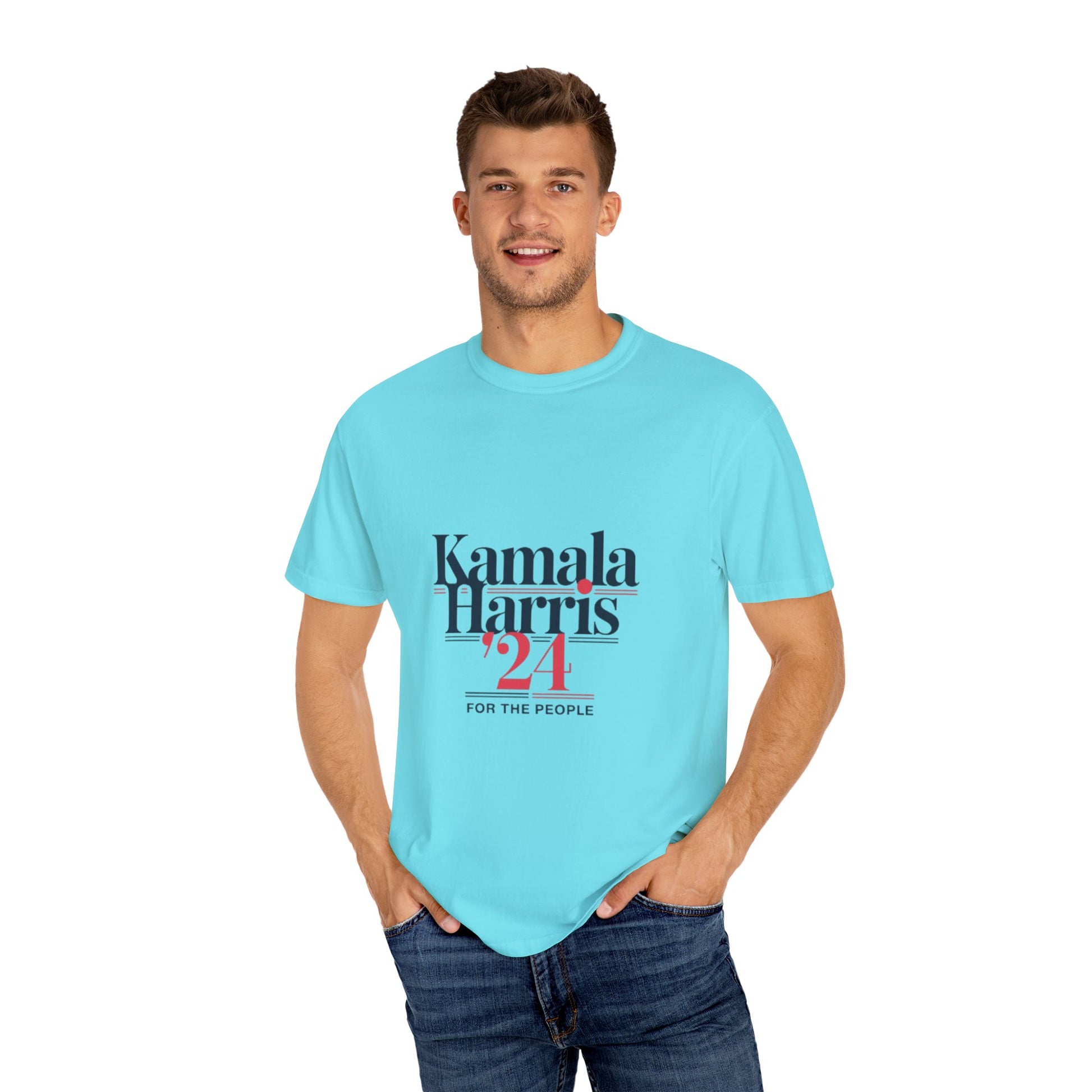 Kamala Harris 2024 T-Shirt 'For The People' Unisex T-Shirt – Madam President Design | TeeEyes - TeeEyes