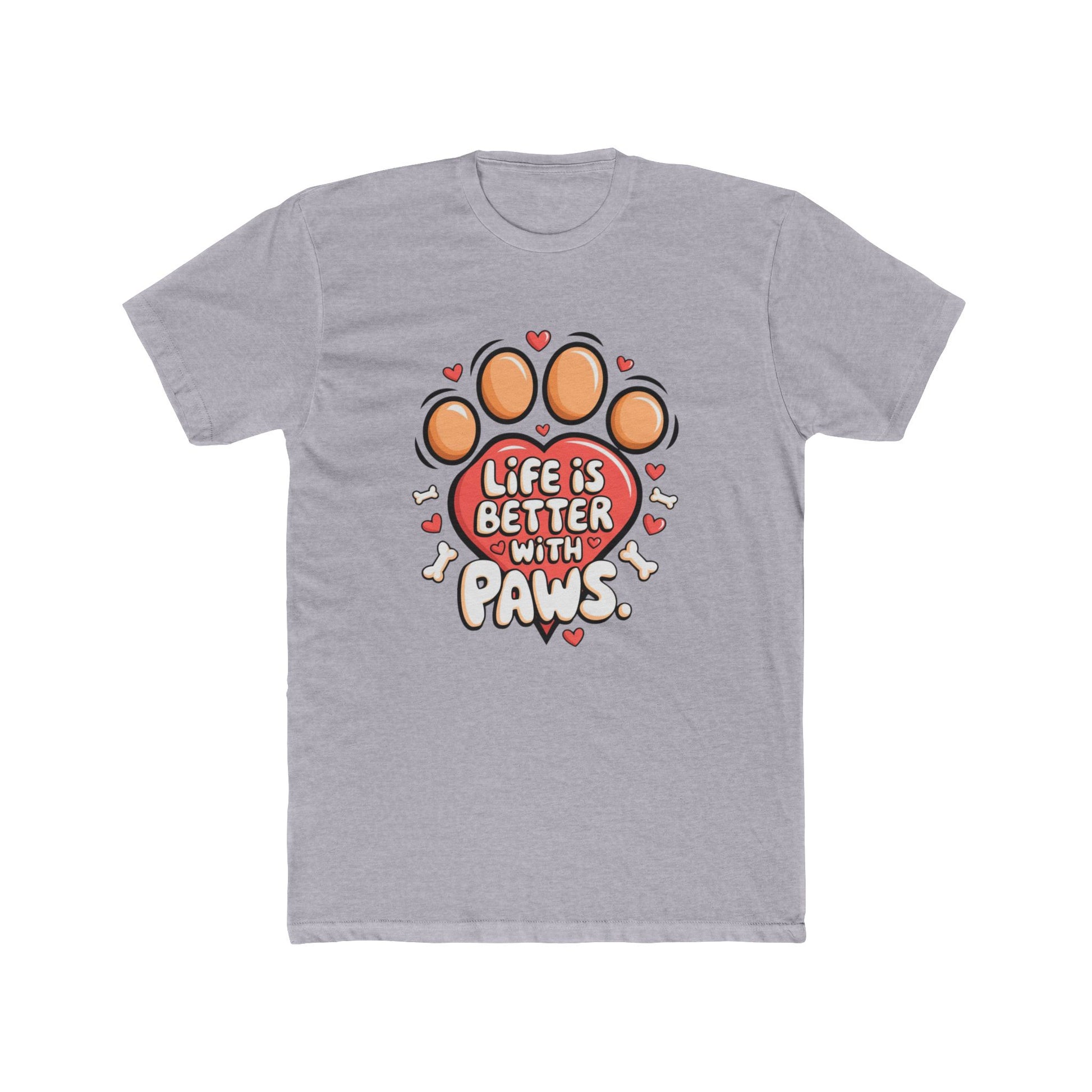 Dog Lover Unisex Tee - Life is Better with Paws Printify