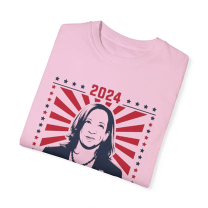 Kamala Harris 2024 Shirt 'Let's Finish the Job' Unisex T-Shirt | TeeEyes.com - TeeEyes