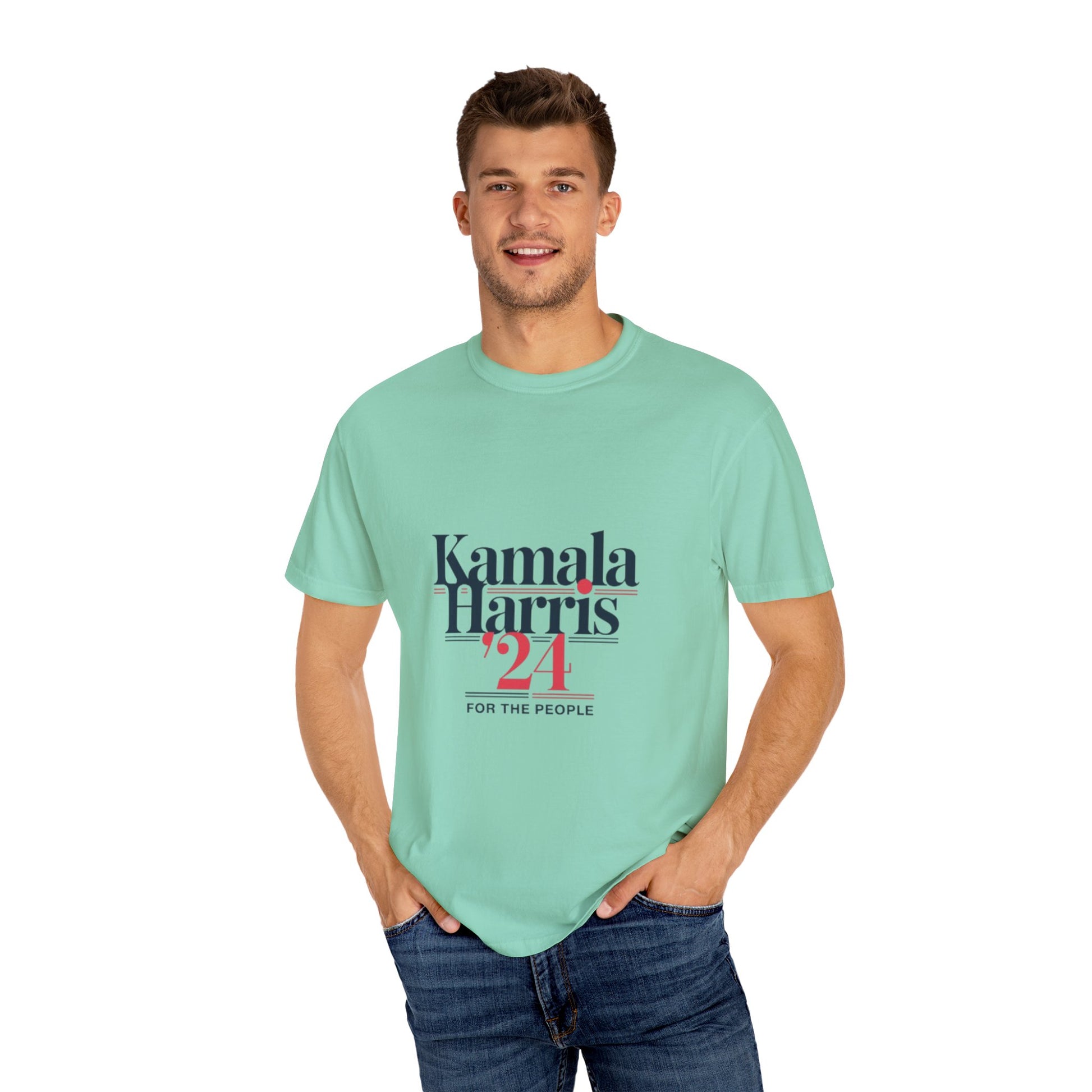 Kamala Harris 2024 T-Shirt 'For The People' Unisex T-Shirt – Madam President Design | TeeEyes - TeeEyes