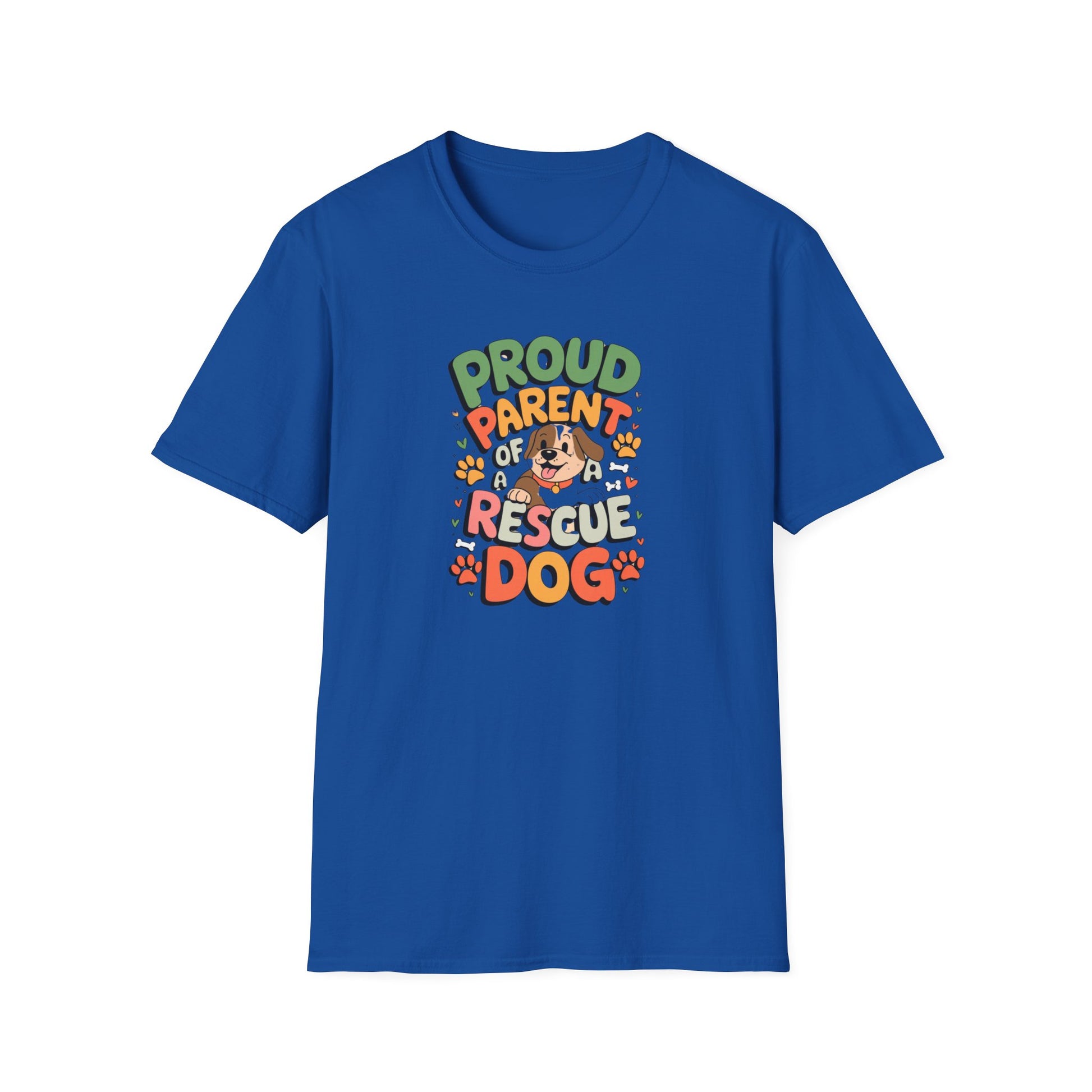 Rescue Dog T-Shirt Printify