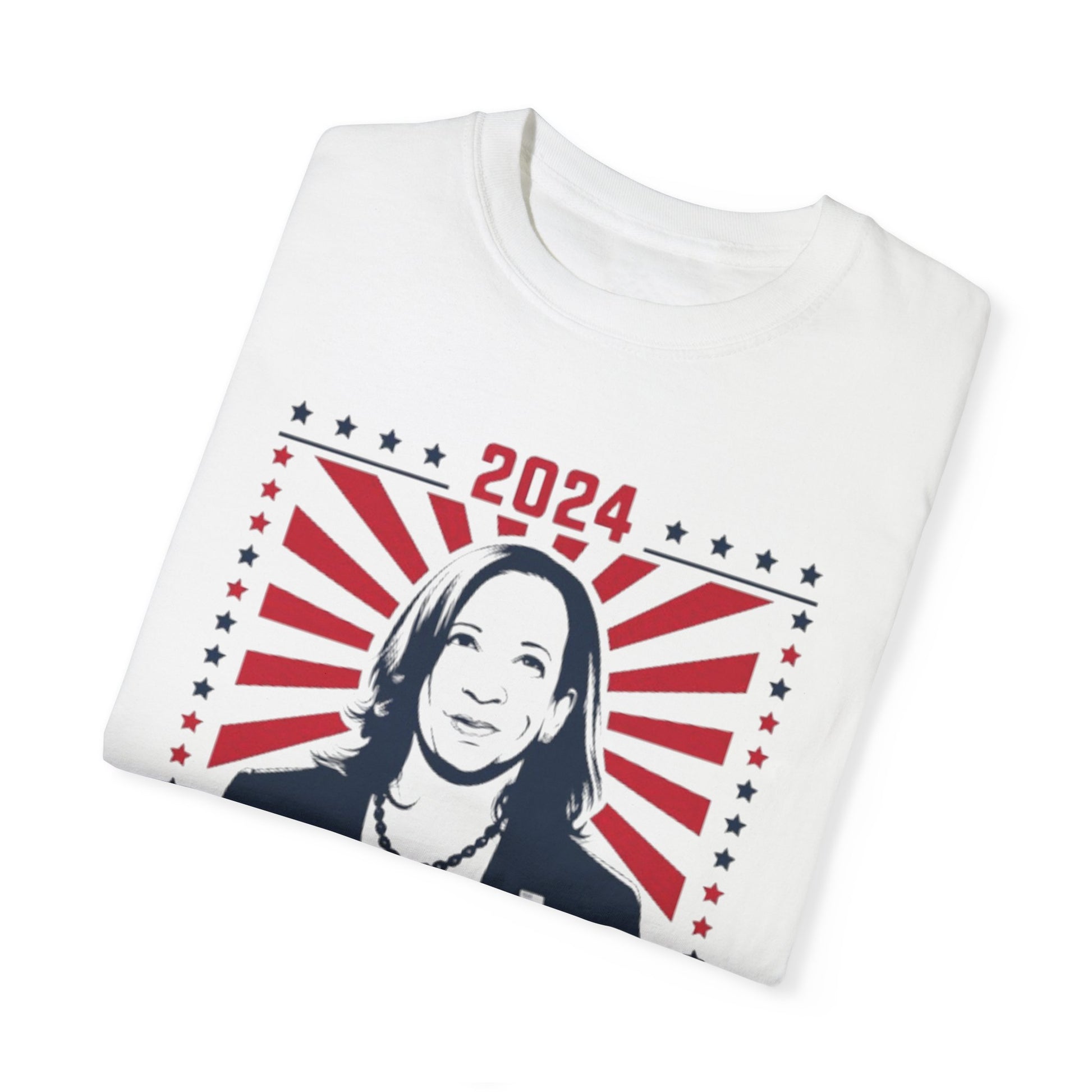 Kamala Harris 2024 Shirt 'Let's Finish the Job' Unisex T-Shirt | TeeEyes.com - TeeEyes