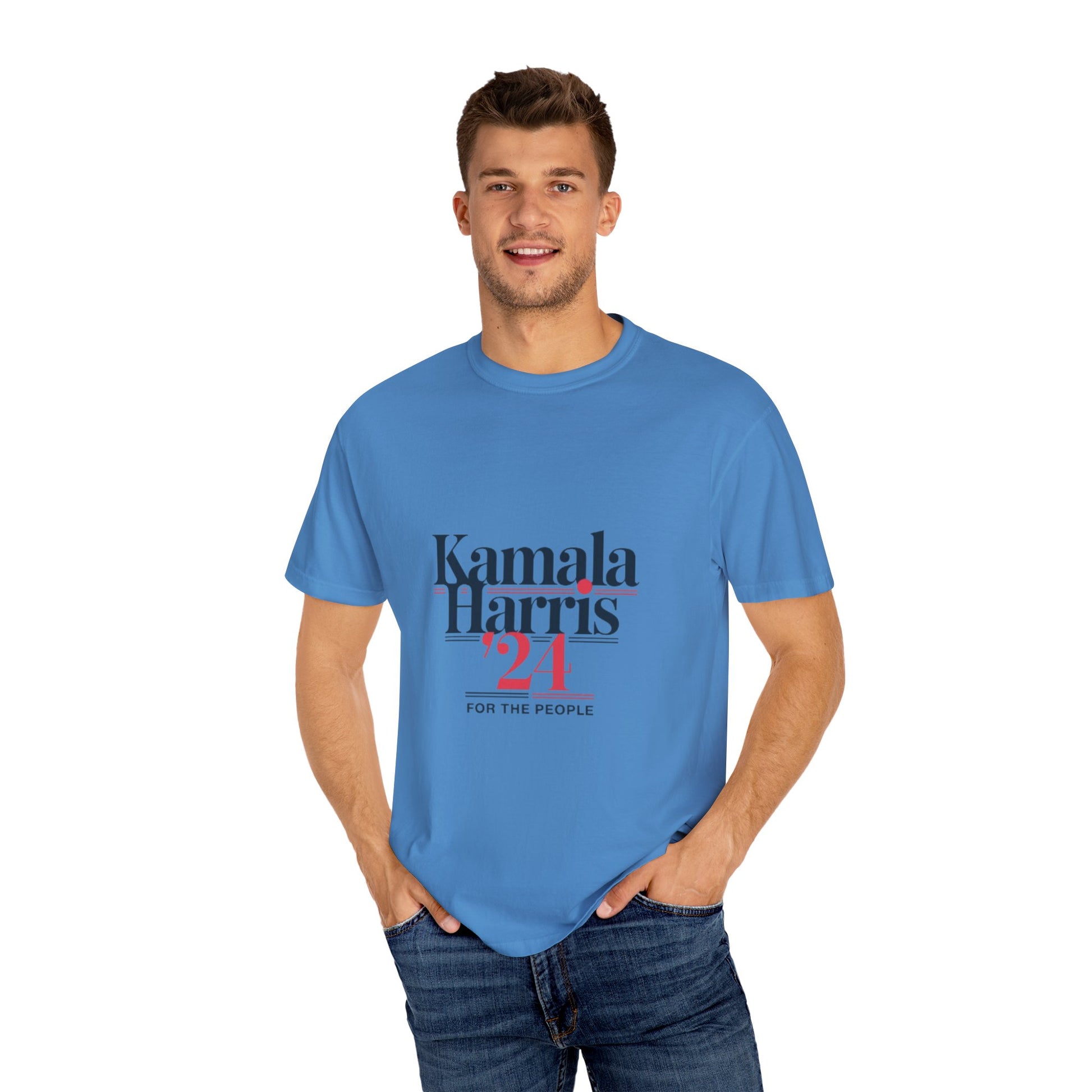 Kamala Harris 2024 T-Shirt 'For The People' Unisex T-Shirt – Madam President Design | TeeEyes - TeeEyes