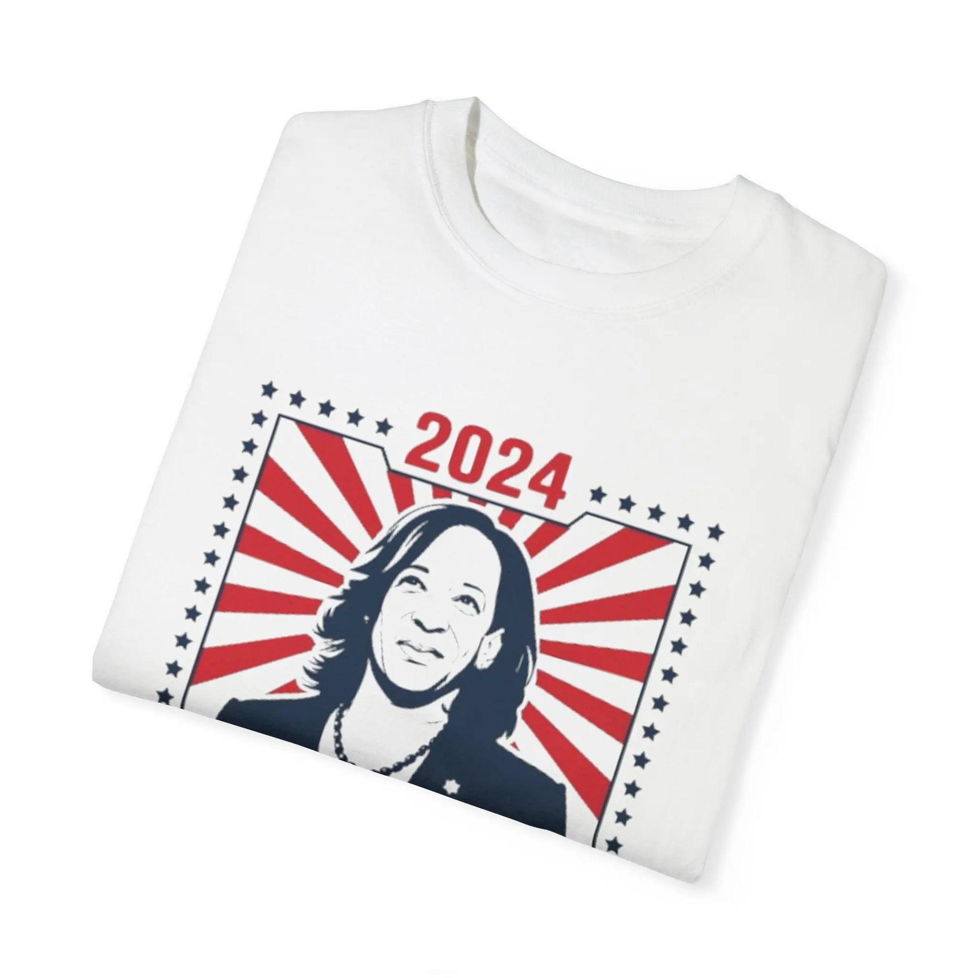 Kamala Harris T-Shirt 2024 'Let's Finish the Job' Unisex | TeeEyes.com Printify