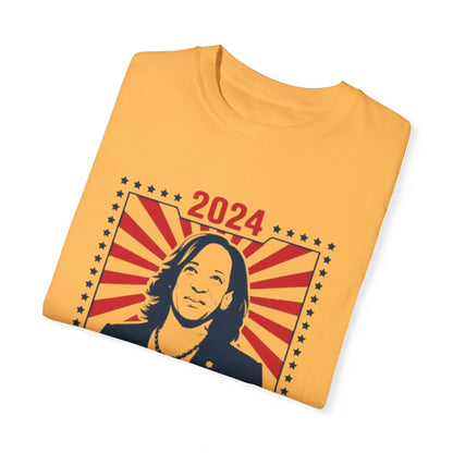 Kamala Harris T-Shirt 2024 'Let's Finish the Job' Unisex | TeeEyes.com Printify